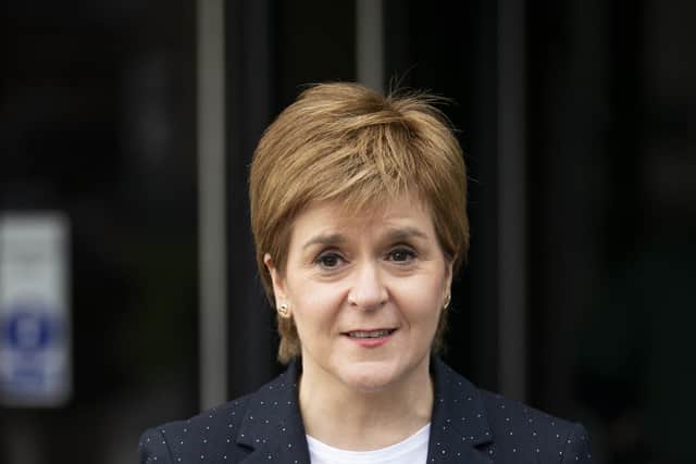 Nicola Sturgeon has defended the Test and Protect system