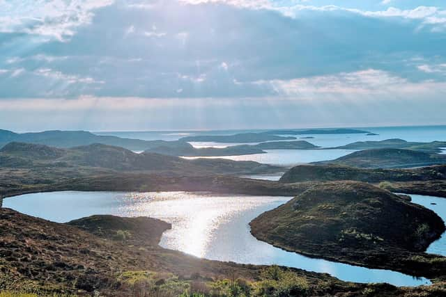 The view to the west from Tanera in the Summer Isles. PIC: Contributed.