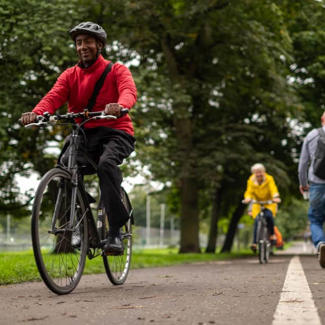 Cycling has more than doubled in several areas.