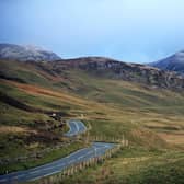 The summit of Corn An Tuirc in Glenshee in the Cairngorm National Park.