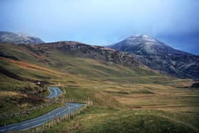 The summit of Corn An Tuirc in Glenshee in the Cairngorm National Park.