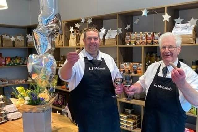 It’s a real family affair at McIntosh butchers of Fraserburgh.