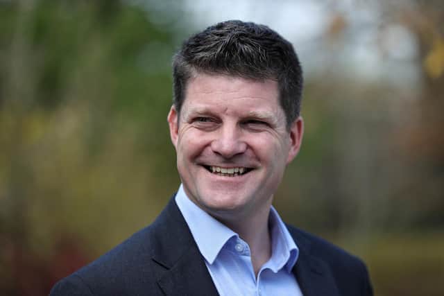 Dominic McKay, the chairman of European Professional Club Rugby, at the season launch in London. (Photo by David Rogers/Getty Images)