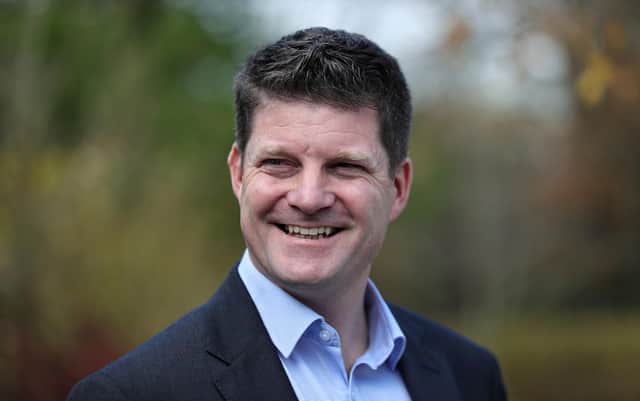 Dominic McKay, the chairman of European Professional Club Rugby, at the season launch in London. (Photo by David Rogers/Getty Images)