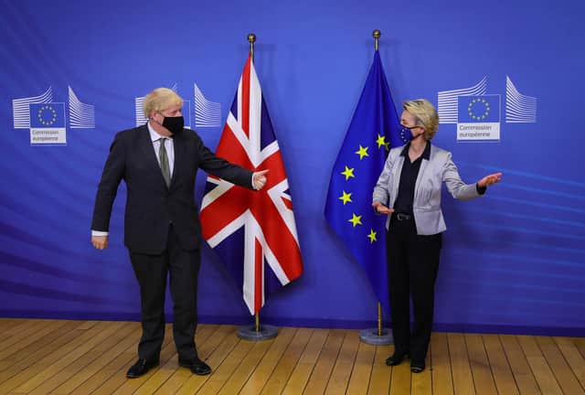 Boris Johnson and Ursula von der Leyen can still strike a Brexit trade deal that's in the interests of both sides (Picture: Aaron Chown /WPA pool/Getty Images)