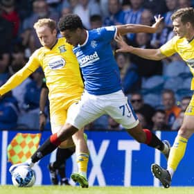 Malik Tillman impressed against Kilmarnock for Rangers. (Photo by Alan Harvey / SNS Group)