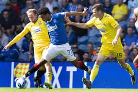 Malik Tillman impressed against Kilmarnock for Rangers. (Photo by Alan Harvey / SNS Group)