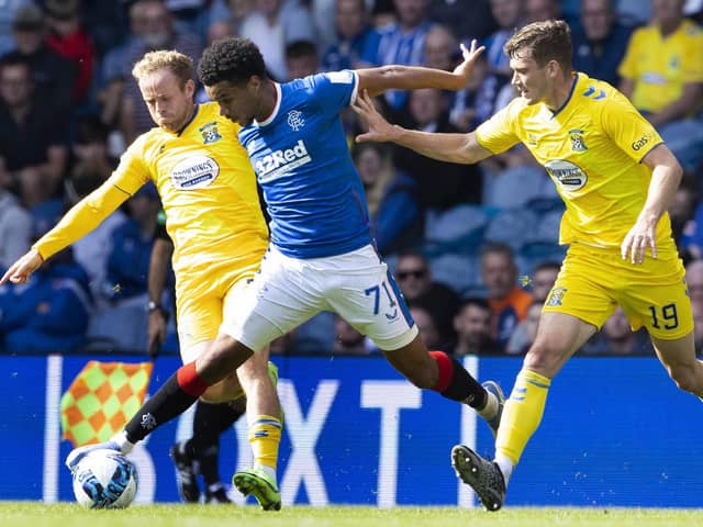 Malik Tillman impressed against Kilmarnock for Rangers. (Photo by Alan Harvey / SNS Group)