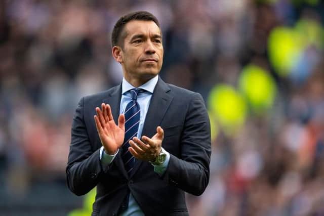 Rangers manager Giovanni van Bronckhorst has welcomed the decision to implement VAR in the Scottish Premiership later this year. (Photo by Ross MacDonald / SNS Group)