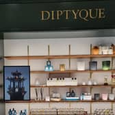 Diptyque counter in H Beauty