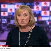 BBC News presenter Martine Croxall has been taken off air amid claims she showed bias after Boris Johnson pulled out of the Tory leadership contest.