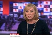 BBC News presenter Martine Croxall has been taken off air amid claims she showed bias after Boris Johnson pulled out of the Tory leadership contest.