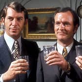 Cheers ... Richard Easton, Patrick O'Connell and Robin Chadwick were The Brothers