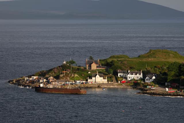 Carradale on Kilbrannan Sound, Kintyre, Argyll.