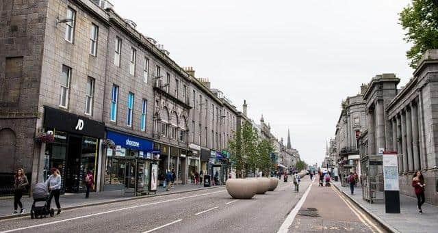 Office values have softened in parts of the market in Aberdeen