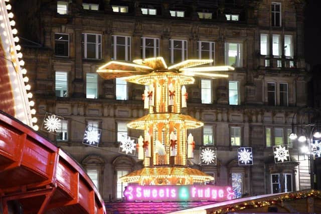 Festive Magic Lights Up George Square at Christmas Switch-On Event