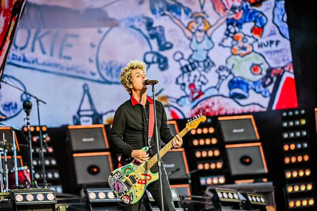 Green Day, Bellahouston Park, Glasgow PIC: Calum Buchan