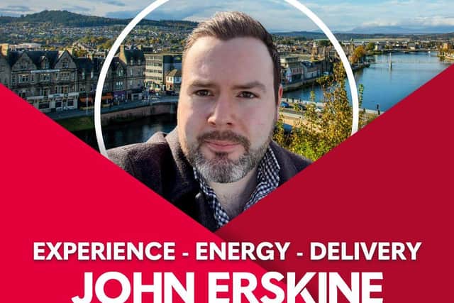 John Erskine is a shortlisted Scottish Labour candidate in Inverness and Nairn and in Caithness, Sutherland and Ross.