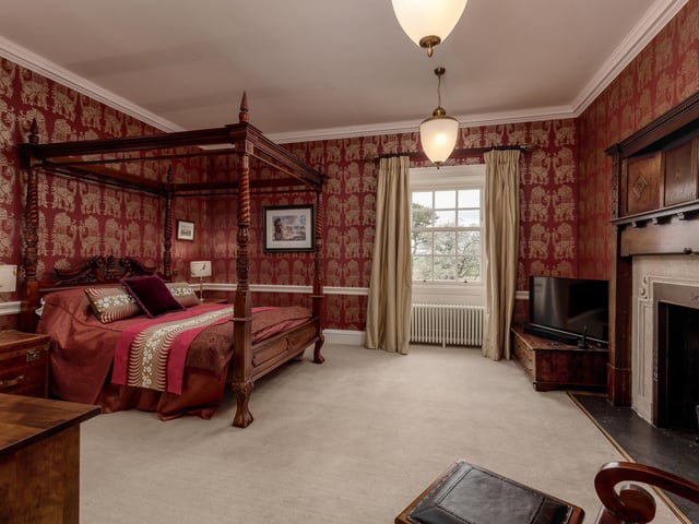 Period features can be found in most rooms throughout the property.