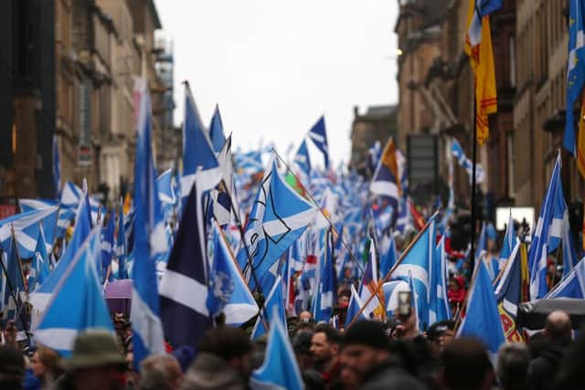 A new pro-independence party has launched its campaign for the Scottish Parliamentary elections, just 50 days before voters head to the polls. (Photo by David Cheskin/Getty Images)