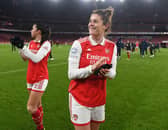 Scotland and Arsenal defender Jen Beattie was awarded with an MBE in the new year's honours list (Photo by David Price/Arsenal FC via Getty Images)
