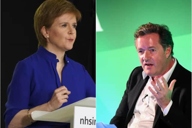 Piers Morgan supports Nicola Sturgeon’s ‘Stay at Home’ message