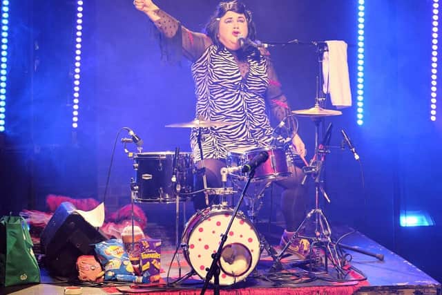 Astrid is one part of the stage-performing duo