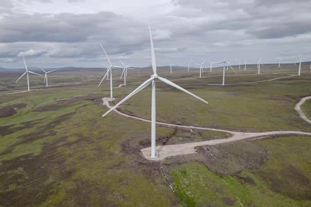 SSE Renewables and Siemens Gamesa Renewable Energy have unveiled plans to produce and deliver green hydrogen through electrolysis using renewable energy from the 100MW-plus Gordonbush onshore wind farm in Sutherland in the Scottish Highlands. Picture: SSE Renewables