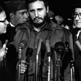 Fidel Castro arrives in Washington, 1959. The Cuban Revolution inspired revolutionary movements across Latin America, and challenged the control of Cuban affairs exercised from Washington. 
The Eisenhower White House announced an economic blockade of the island, designed to bring Cuba to its knees and half a million Cubans escaped to Miami.