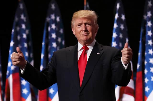 Donald Trump is currently running for a second term as US president (Getty Images)