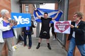 Ten years on from the 2014 independence referendum, the debate continues even as life in Scotland gets worse (Picture: Jeff J Mitchell/Getty Images)