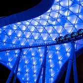 The TRON Lightcycle / Run at Walt Disney World Resort in Florida. Pic: PA Photo/Disney.