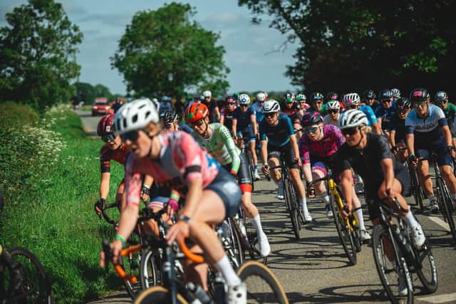 Some 1,000 riders will take part in the 100-mile Gran Fondo - "big race" - on roads through Perthshire as part of the UCI Cycling World Championships on August 4. Picture: UCI