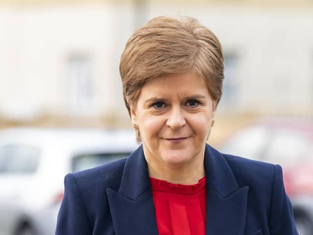 First Minister Nicola Sturgeon
