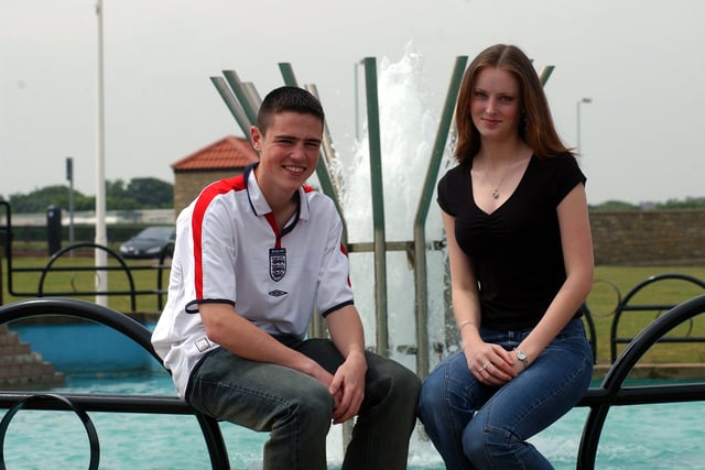 The winners of the Gazette Face of 2003 competition were Tom Wade and Jade Hall.