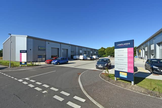 Langlands Commercial Park, East Kilbride, is being built in a series of phases.