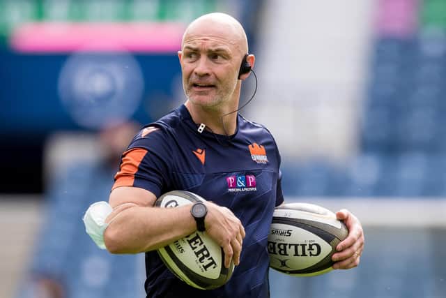 Edinburgh defence coach Calum MacRae is moving to Italy. (Photo by Ross Parker / SNS Group)