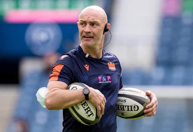 Edinburgh defence coach Calum MacRae is moving to Italy. (Photo by Ross Parker / SNS Group)