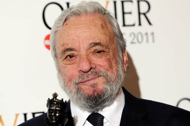 Stephen Sondheim at the Olivier Awards in London in 2011 (Picture: Ian Gavan/Getty Images)