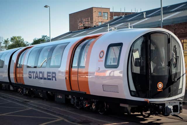 The new trains will initially operate with drivers before becoming the UK's first to have no staff on board. Picture: SPT
