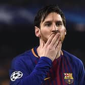 Lionel Messi will end his 20-year career with Barcelona after the Argentine superstar failed to reach agreement on a new deal with the club, the Spanish giants announced on August 5, 2021. (Photo by Josep LAGO / AFP) (Photo by JOSEP LAGO/AFP via Getty Images)