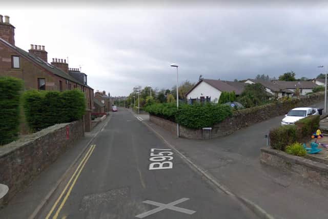 The blue Ford Focus was set on fire at around 10.10pm on Saturday, May 23, in Tillyloss, Kirriemuir.