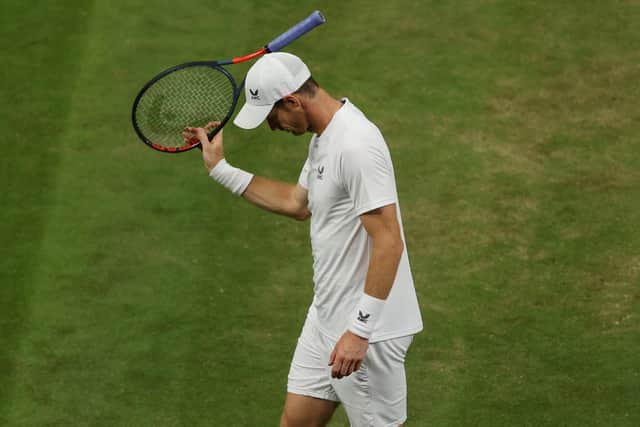 Andy Murray lost in straight sets to Alexander Bublik.