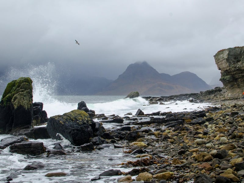Often reviewed as a 'hidden gem' of Skye, Elgol is a gorgeous fishing village located on the southwestern coast of the Skye's Strathaird Peninsula. The location offers superb views across the Cuillin Range and boat trips to other stunning sites like Loch Coruisk.