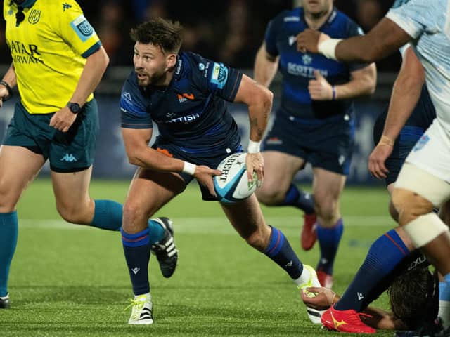 Ali Price in action during his Edinburgh debut after coming off the bench in the win over Bulls. (Photo by Paul Devlin / SNS Group)