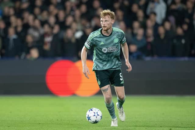 Liam Scales has gone from being on the periphery of the Celtic team to playing the Champions League.