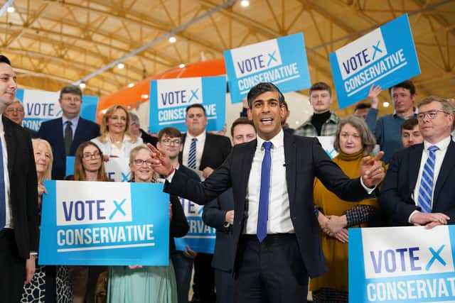 Will Rishi Sunak call a snap election in June or hang on until later this year? (Picture: Ian Forsyth/Getty Images)