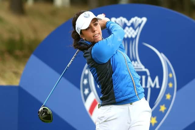 England's Georgia Hall helped Europe win the 2019 Solheim Cup at Gleneagles and will be aiming to be back on the team for the 2023 clash in Spain. Picture: Matthew Lewis/LET