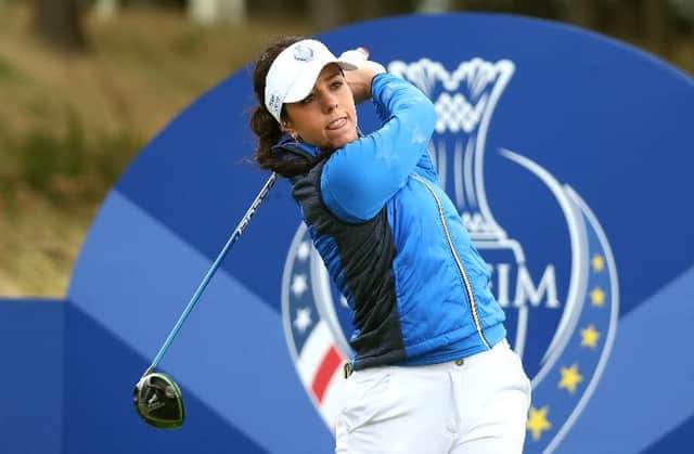 England's Georgia Hall helped Europe win the 2019 Solheim Cup at Gleneagles and will be aiming to be back on the team for the 2023 clash in Spain. Picture: Matthew Lewis/LET
