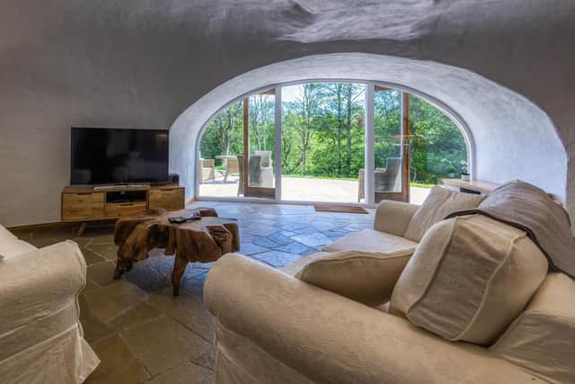 The Hobbit House, Aberfeldy, Loch Tay has access to 40 acres of ancient woodland. Pic: Archie McLaren, Kenmore Photography